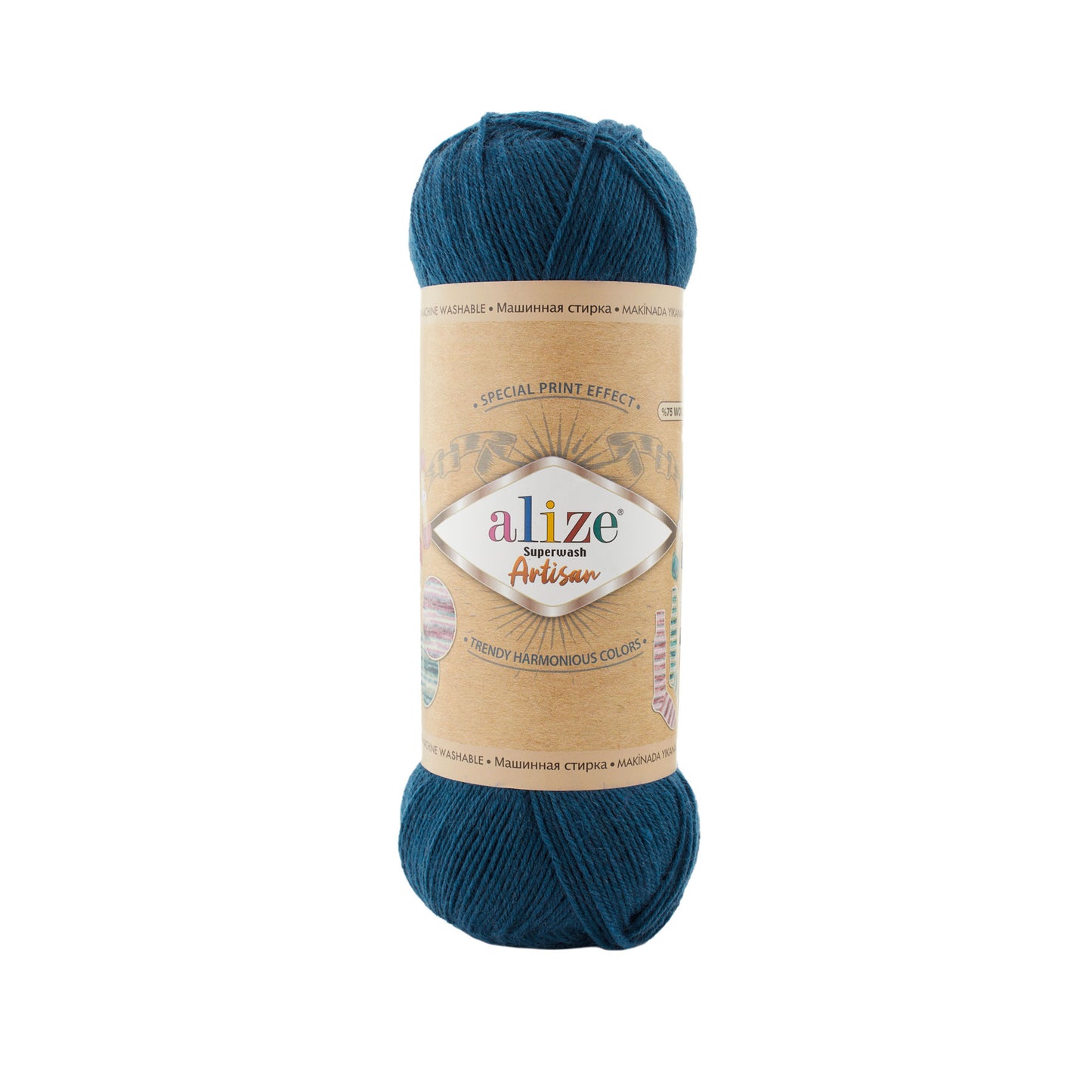ALİZE Superwash Artisan %75 SW Yün - %25 Polyamid / 100 gr - 420 m