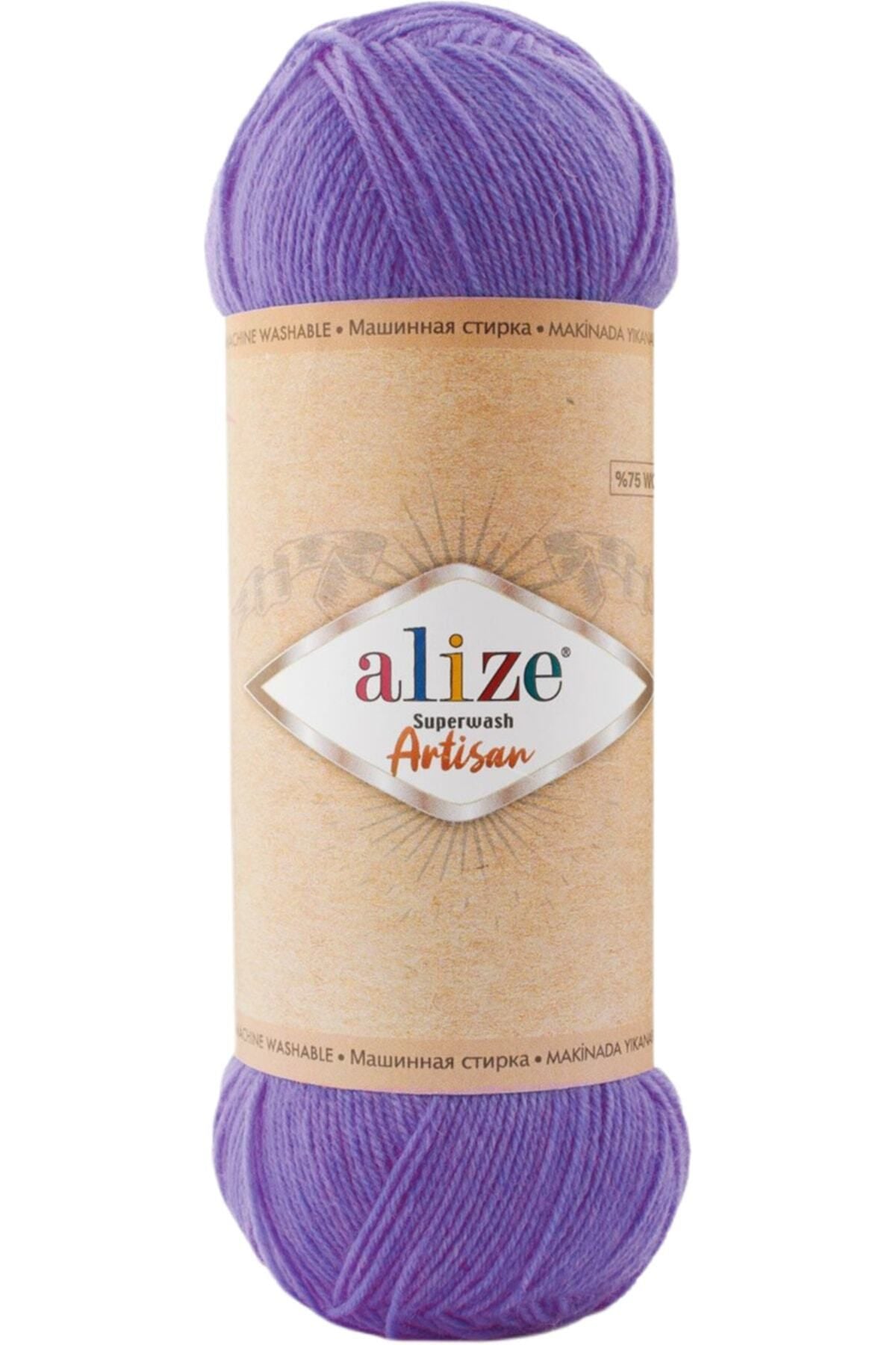 ALİZE Superwash Artisan %75 SW Yün - %25 Polyamid / 100 gr - 420 m