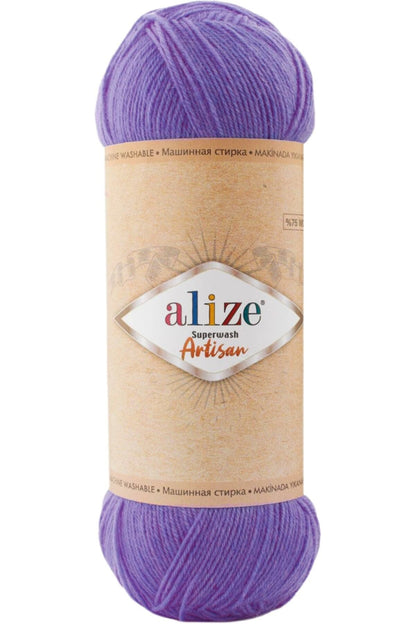 ALİZE Superwash Artisan %75 SW Yün - %25 Polyamid / 100 gr - 420 m