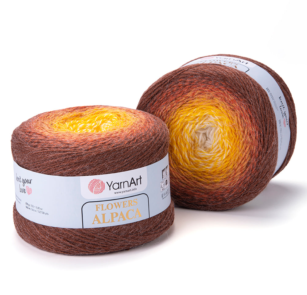 Yarnart Flowers Alpaca 20% Alpaca - 80% Acrylic