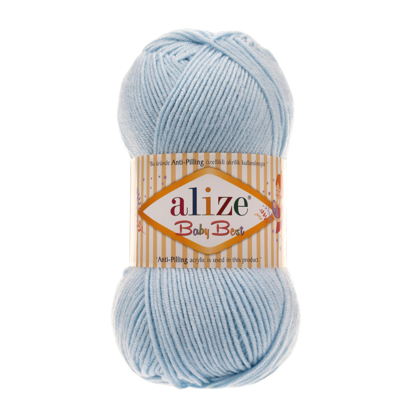 Alize Baby Best %10 Bambu - %90 Akrilik (ANTİ-PİLLİNG AKRİLİK) / 100 gr - 240 M