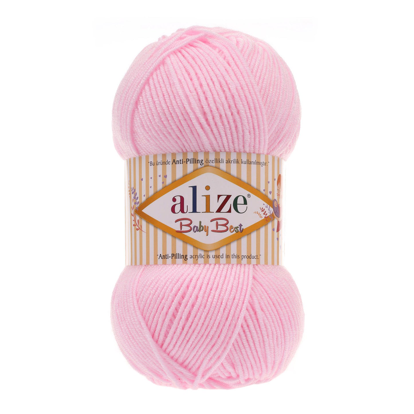Alize Baby Best %10 Bambu - %90 Akrilik (ANTİ-PİLLİNG AKRİLİK) / 100 gr - 240 M