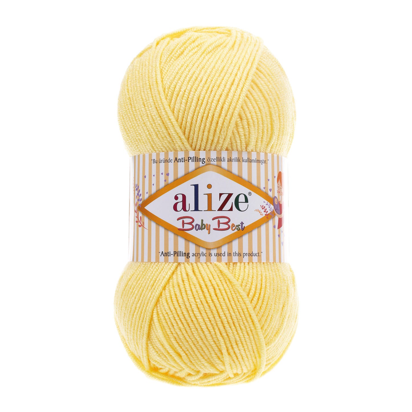 Alize Baby Best %10 Bambu - %90 Akrilik (ANTİ-PİLLİNG AKRİLİK) / 100 gr - 240 M