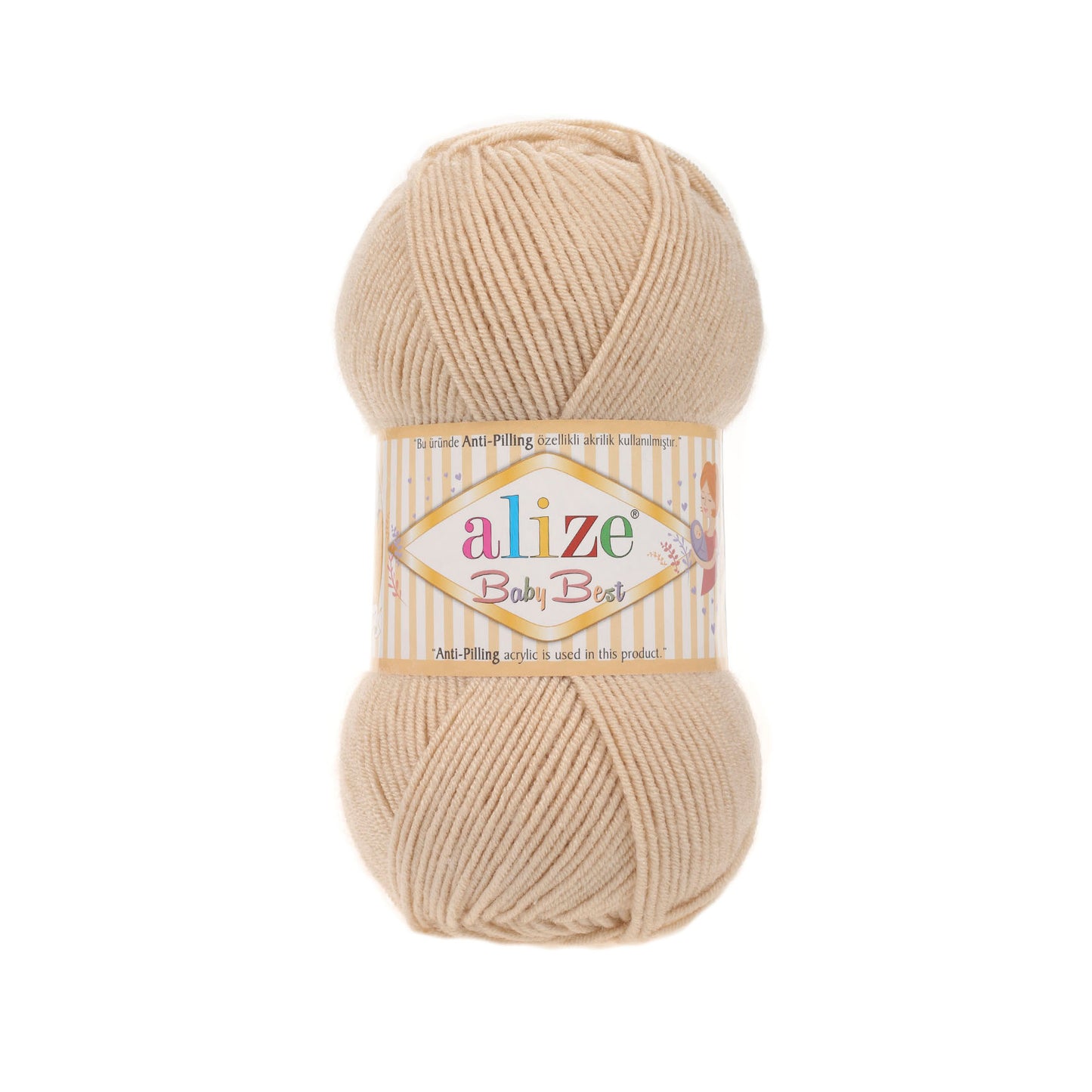 Alize Baby Best %10 Bambu - %90 Akrilik (ANTİ-PİLLİNG AKRİLİK) / 100 gr - 240 M