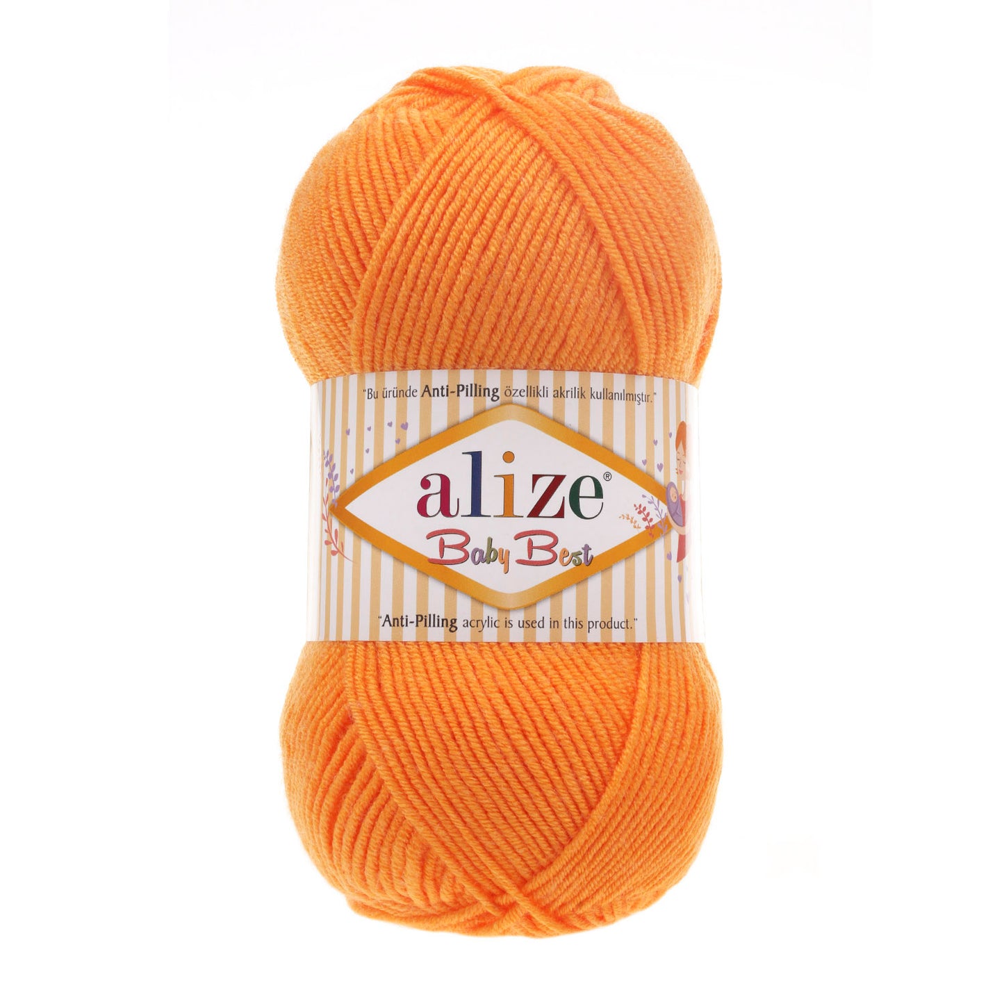 Alize Baby Best %10 Bambu - %90 Akrilik (ANTİ-PİLLİNG AKRİLİK) / 100 gr - 240 M