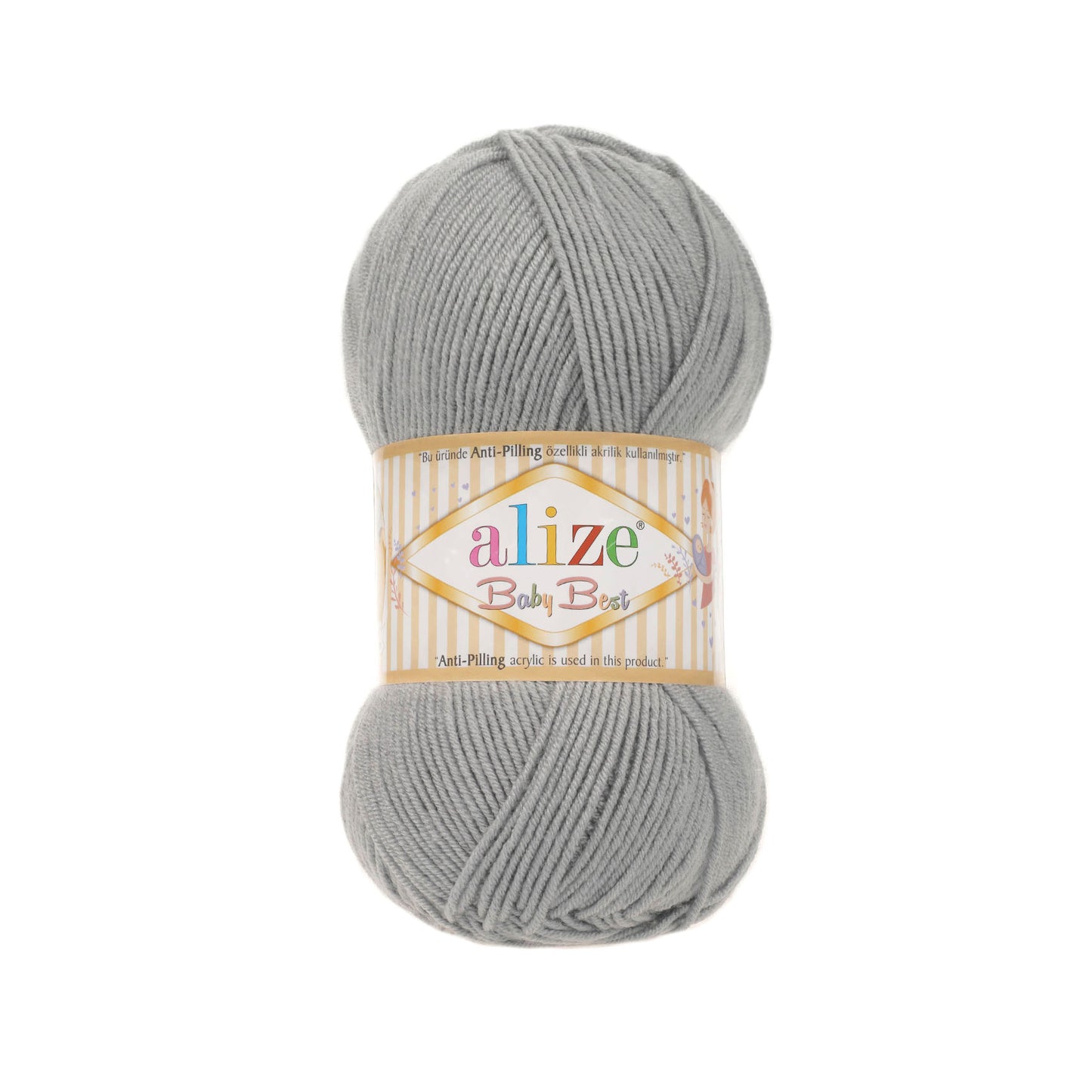 Alize Baby Best %10 Bambu - %90 Akrilik (ANTİ-PİLLİNG AKRİLİK) / 100 gr - 240 M