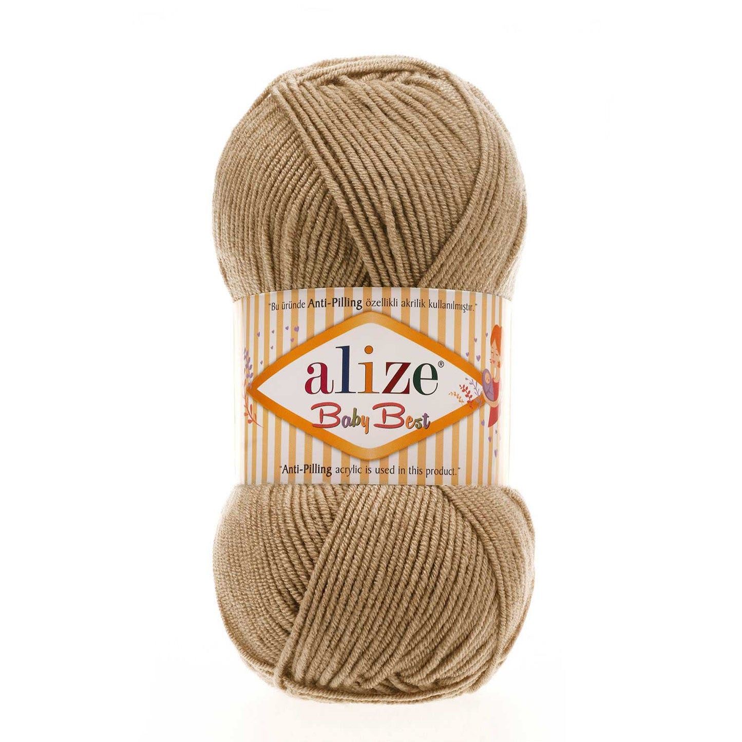 Alize Baby Best %10 Bambu - %90 Akrilik (ANTİ-PİLLİNG AKRİLİK) / 100 gr - 240 M