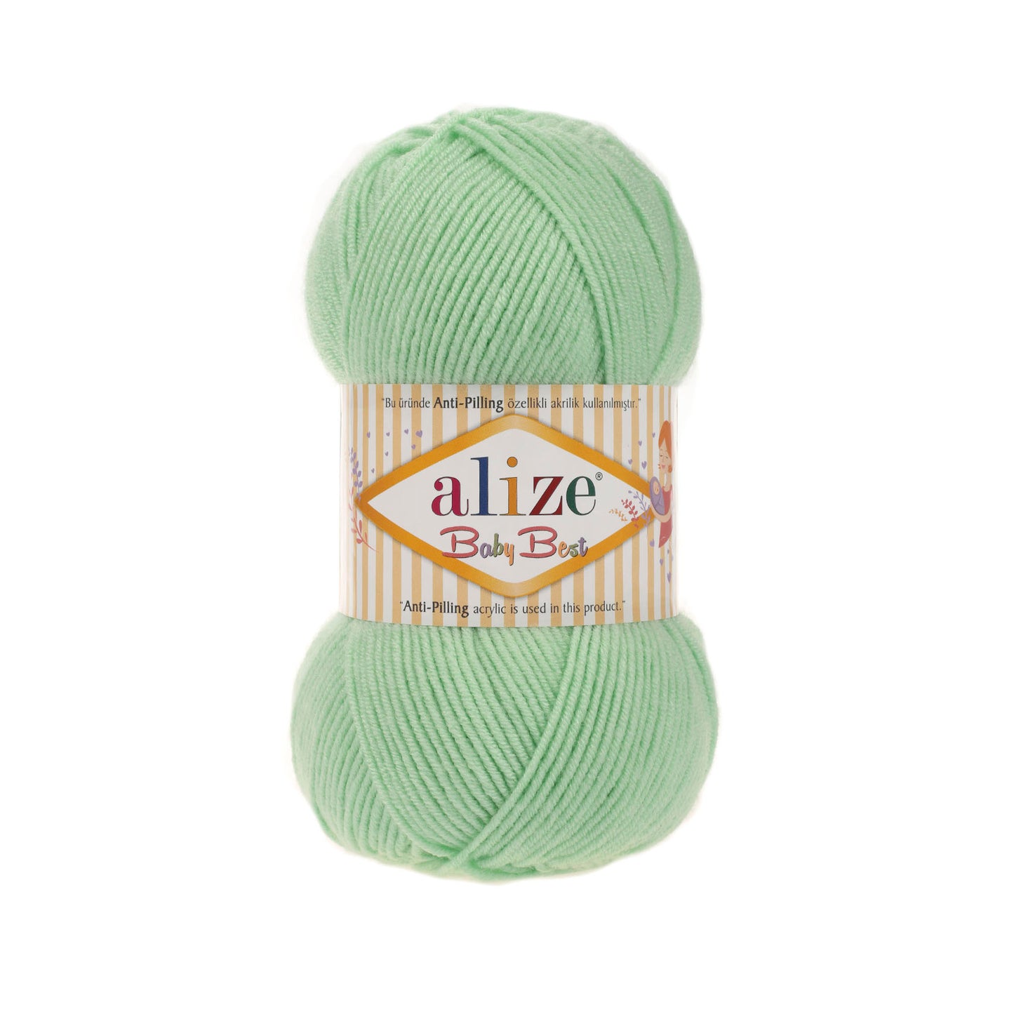 Alize Baby Best %10 Bambu - %90 Akrilik (ANTİ-PİLLİNG AKRİLİK) / 100 gr - 240 M