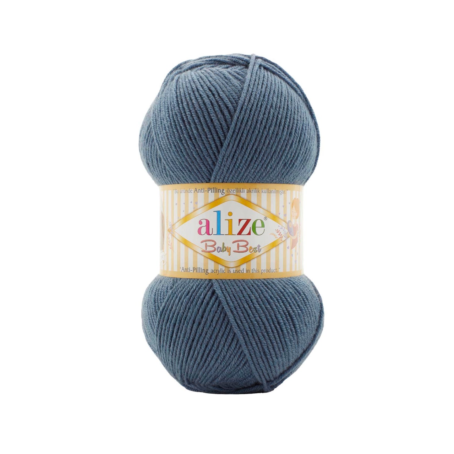 Alize Baby Best %10 Bambu - %90 Akrilik (ANTİ-PİLLİNG AKRİLİK) / 100 gr - 240 M