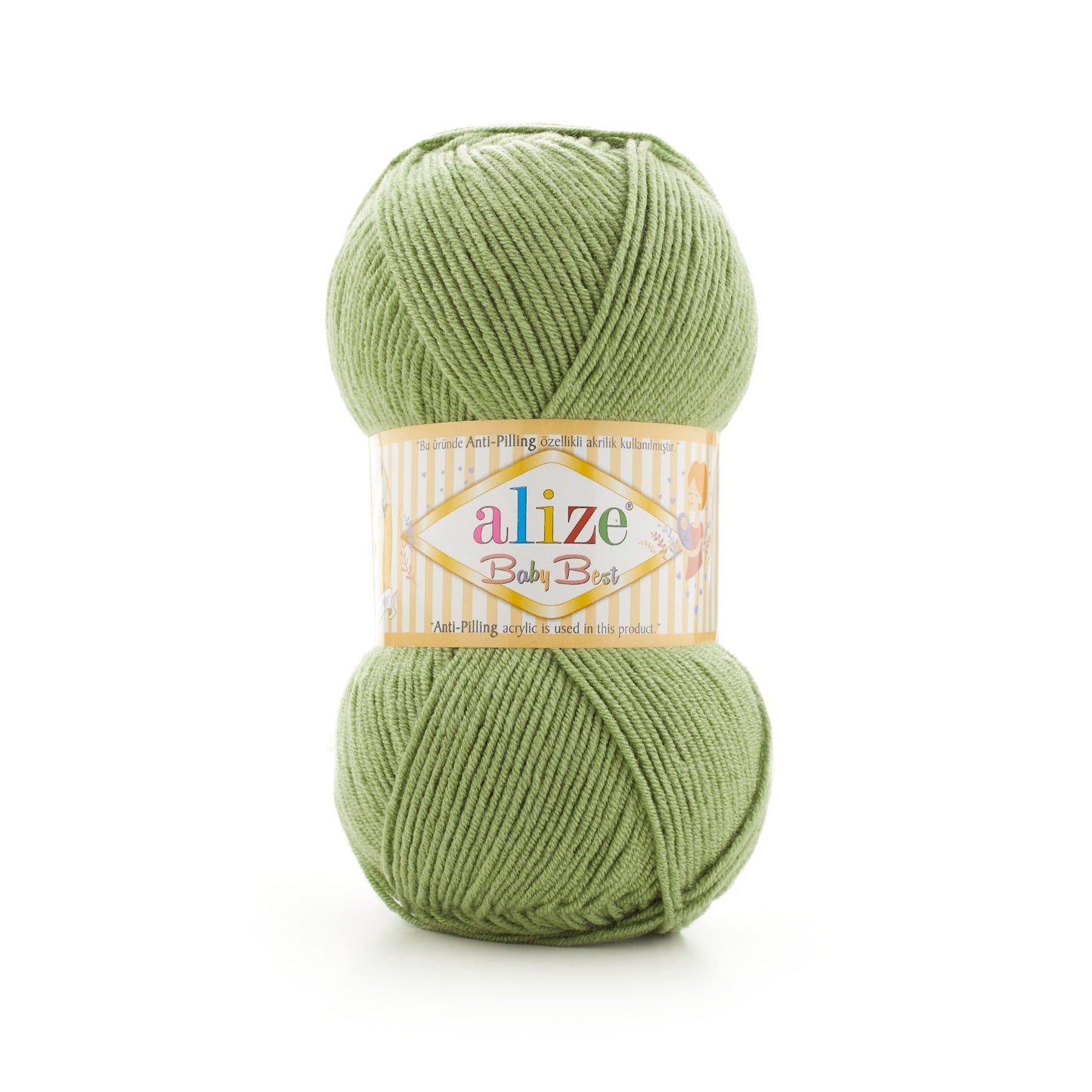 Alize Baby Best %10 Bambu - %90 Akrilik (ANTİ-PİLLİNG AKRİLİK) / 100 gr - 240 M