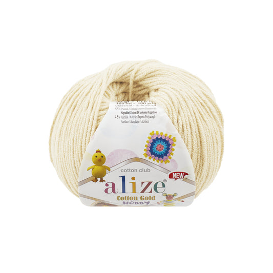 Alize  COTTON GOLD HOBBY NEW %55 Pamuk - %45 Akrilik / 50 g - 165 m