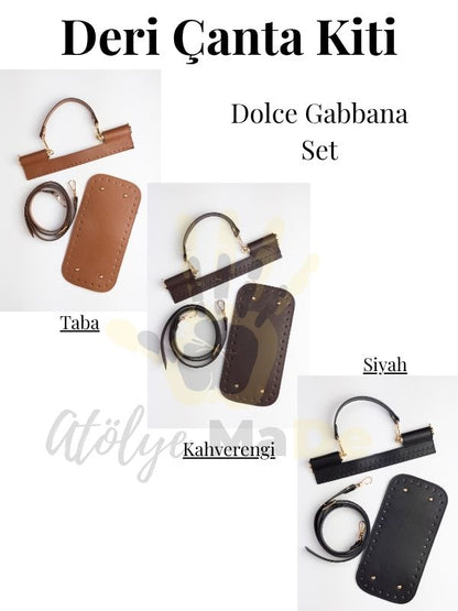 Deri Çanta Kiti (Dolce Gabbana) 3 Renk