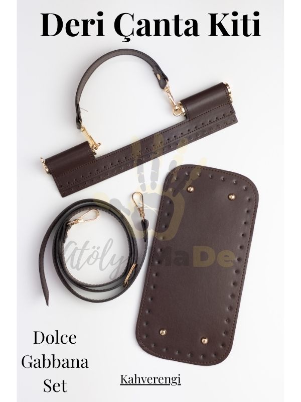 Deri Çanta Kiti (Dolce Gabbana) 3 Renk