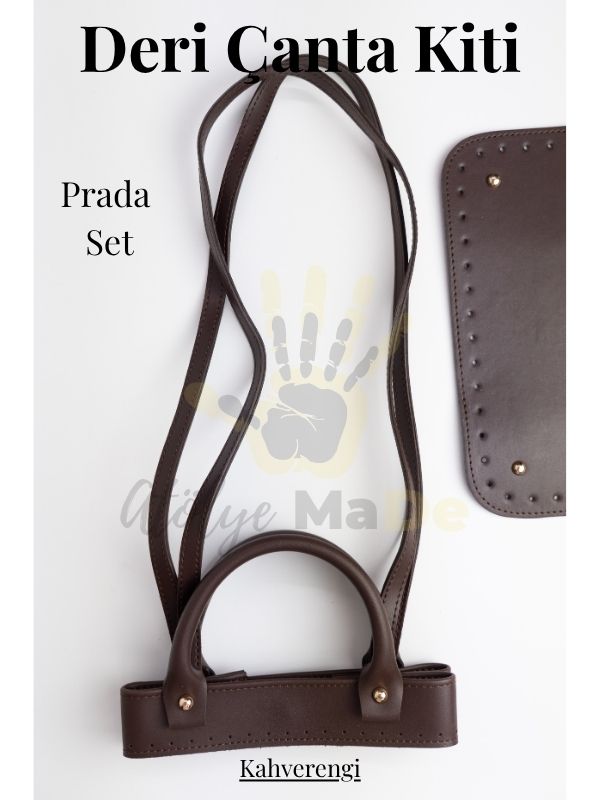 Deri Çanta Kiti (Prada Uzun Sap) 3 Renk