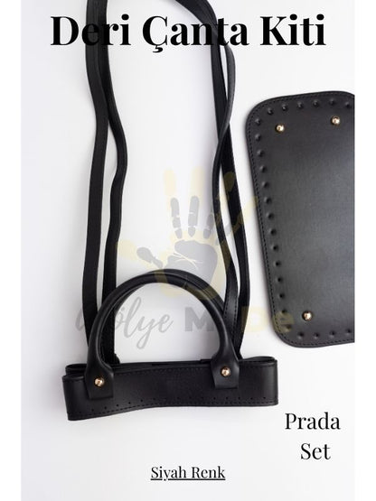 Deri Çanta Kiti (Prada Uzun Sap) 3 Renk