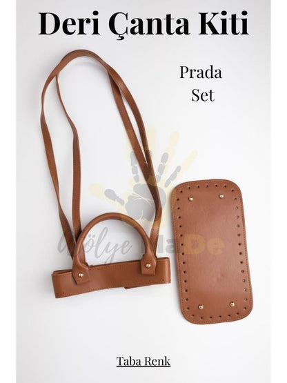 Deri Çanta Kiti (Prada Uzun Sap) 3 Renk