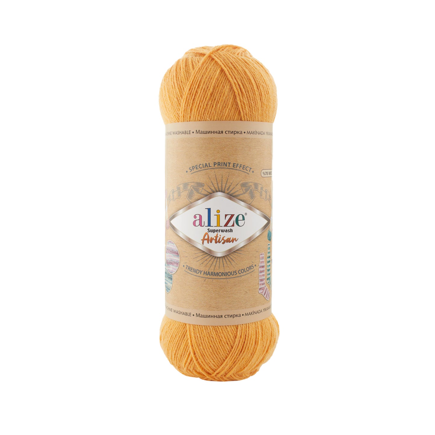 ALİZE Superwash Artisan %75 SW Yün - %25 Polyamid / 100 gr - 420 m