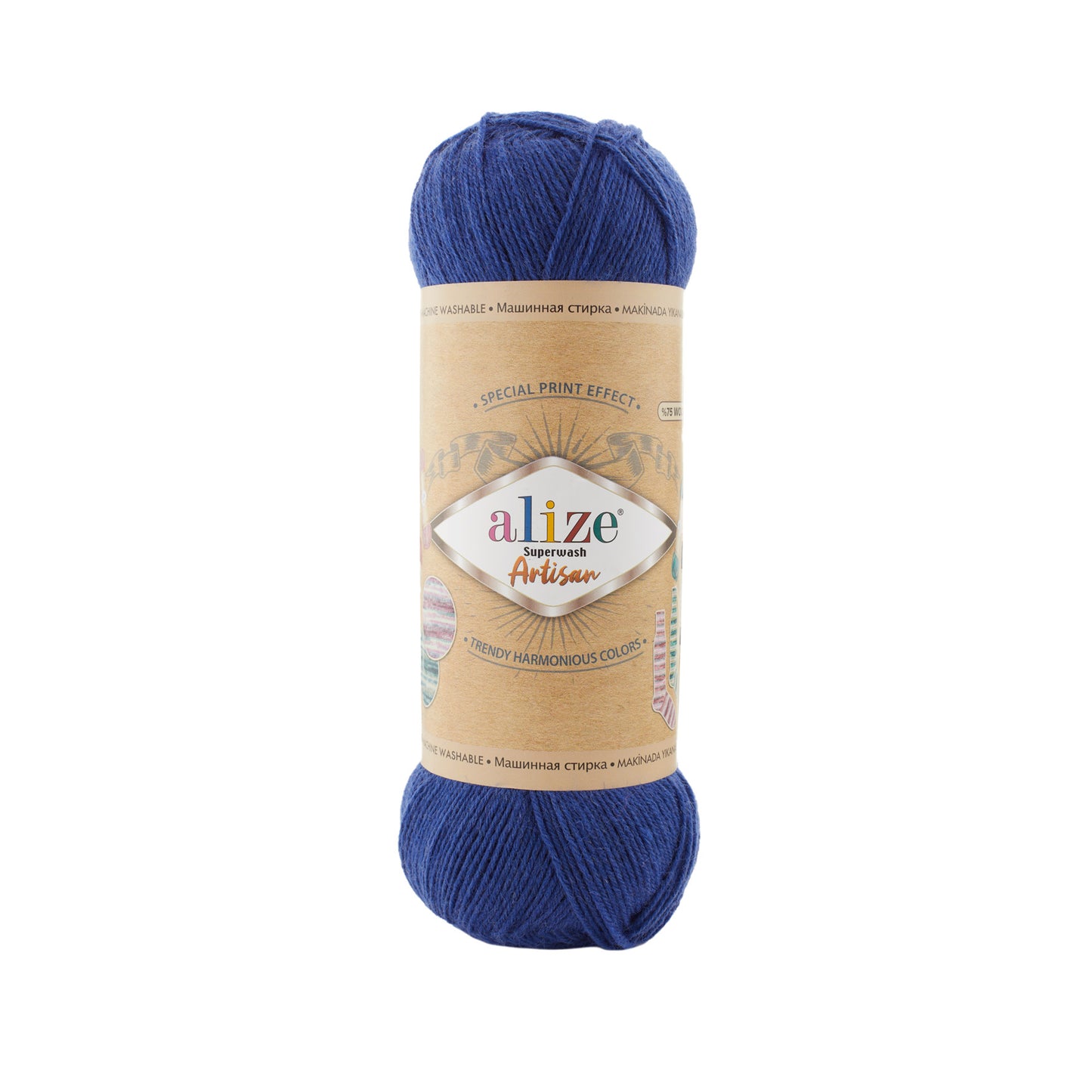 ALİZE Superwash Artisan %75 SW Yün - %25 Polyamid / 100 gr - 420 m