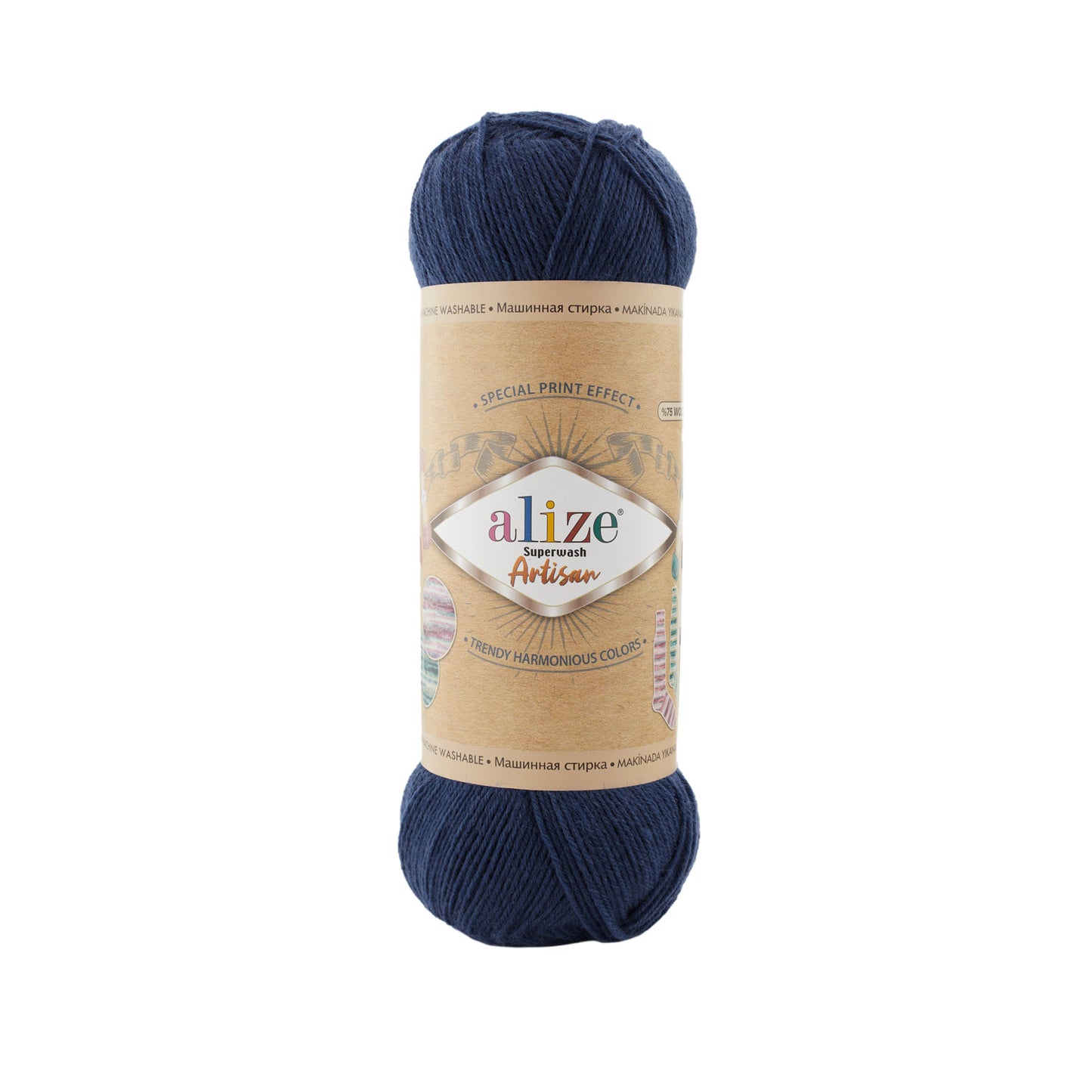 ALİZE Superwash Artisan %75 SW Yün - %25 Polyamid / 100 gr - 420 m