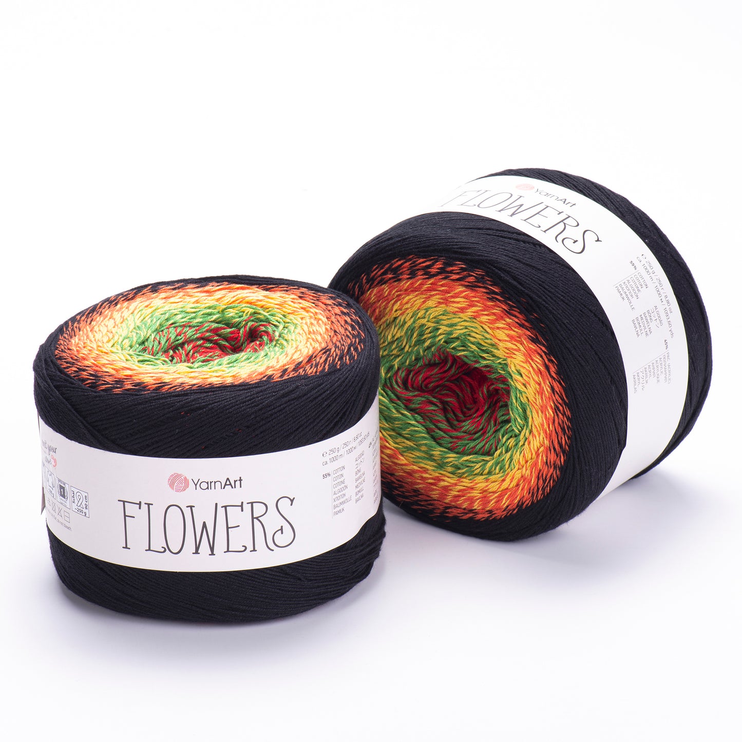YarnArt Flowers - %55Cotton %45Pac 250gr 1000metre Tek Yumak
