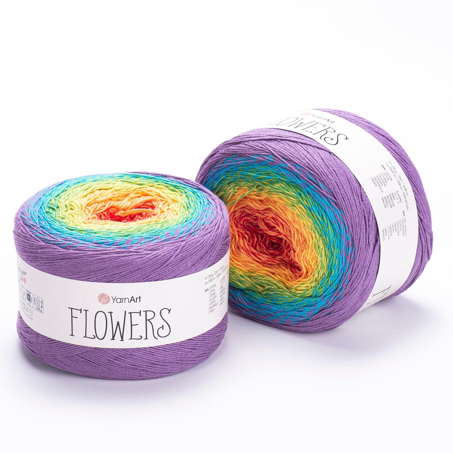 YarnArt Flowers - %55Cotton %45Pac 250gr 1000metre Tek Yumak