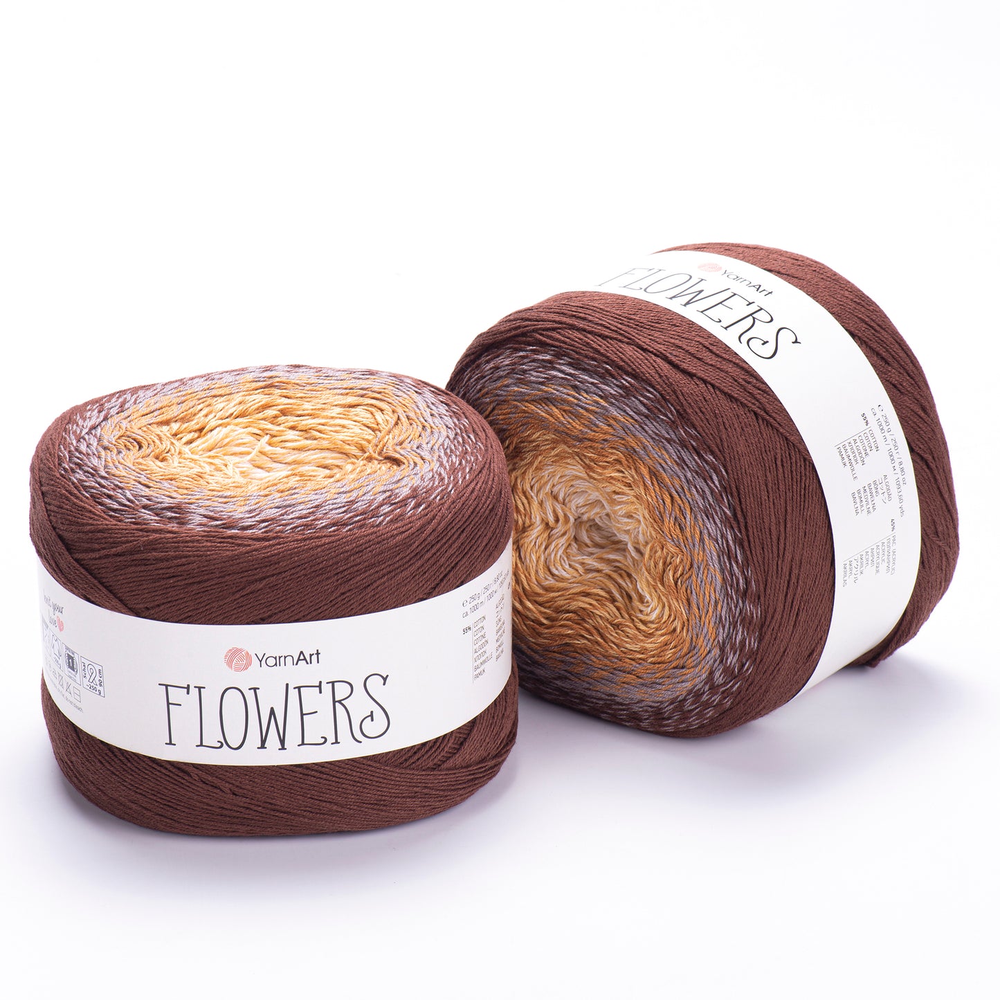 YarnArt Flowers - %55Cotton %45Pac 250gr 1000metre Tek Yumak