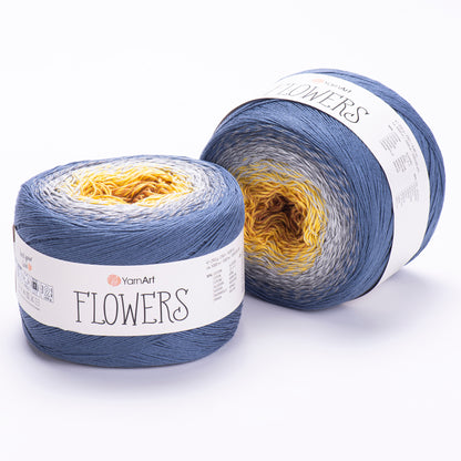 YarnArt Flowers - %55Cotton %45Pac 250gr 1000metre Tek Yumak