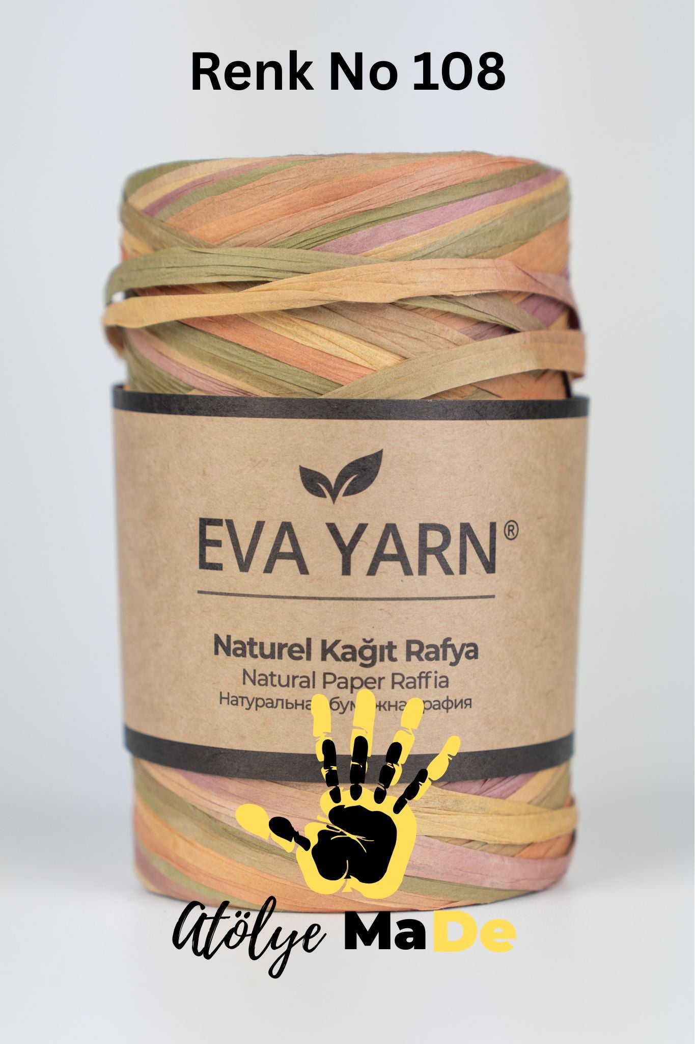 Eva Yarn Yerli Rafya 150gr