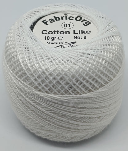 Fabricorg Cotton Like Etamin-kanaviçe Iplik (10 GR-NO8 İP)