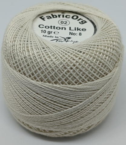 Fabricorg Cotton Like Etamin-kanaviçe Iplik (10 GR-NO8 İP)