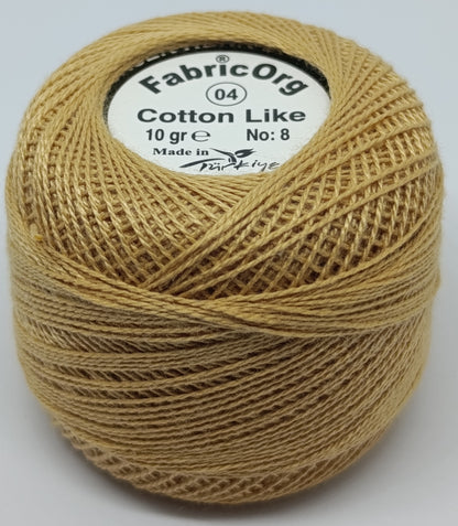 Fabricorg Cotton Like Etamin-kanaviçe Iplik (10 GR-NO8 İP)