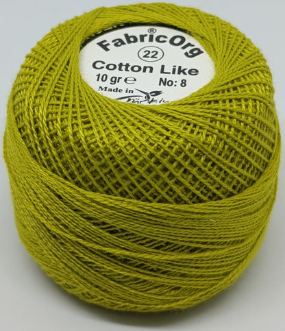 Fabricorg Cotton Like Etamin-kanaviçe Iplik (10 GR-NO8 İP)