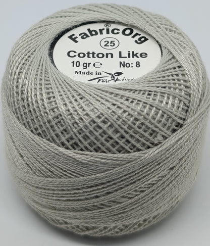 Fabricorg Cotton Like Etamin-kanaviçe Iplik (10 GR-NO8 İP)