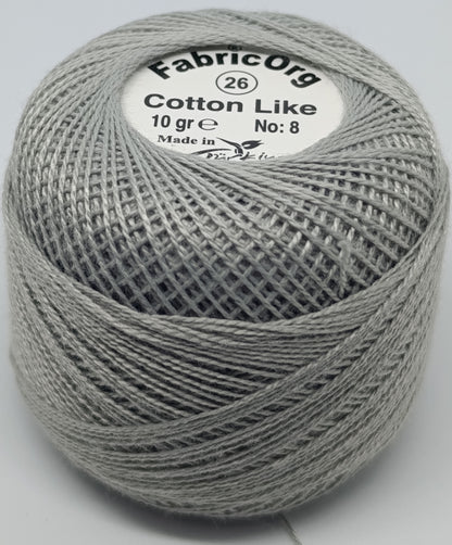 Fabricorg Cotton Like Etamin-kanaviçe Iplik (10 GR-NO8 İP)