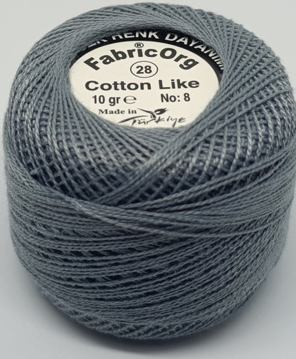 Fabricorg Cotton Like Etamin-kanaviçe Iplik (10 GR-NO8 İP)