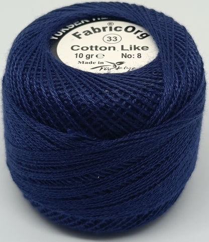 Fabricorg Cotton Like Etamin-kanaviçe Iplik (10 GR-NO8 İP)