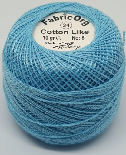 Fabricorg Cotton Like Etamin-kanaviçe Iplik (10 GR-NO8 İP)