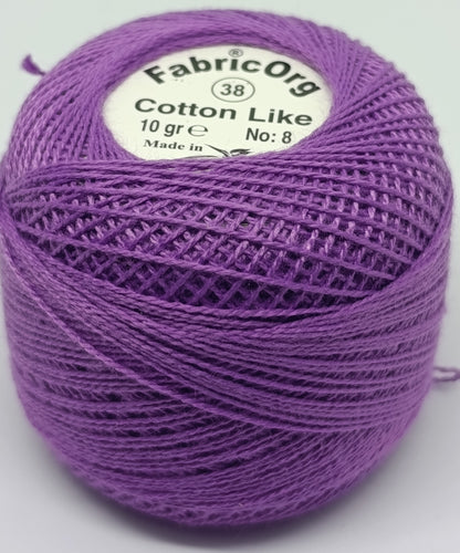 Fabricorg Cotton Like Etamin-kanaviçe Iplik (10 GR-NO8 İP)