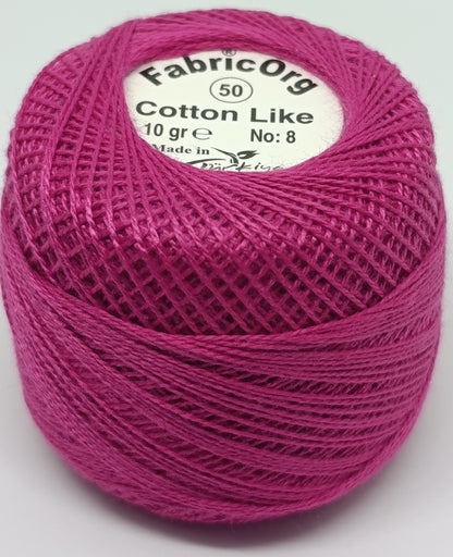 Fabricorg Cotton Like Etamin-kanaviçe Iplik (10 GR-NO8 İP)