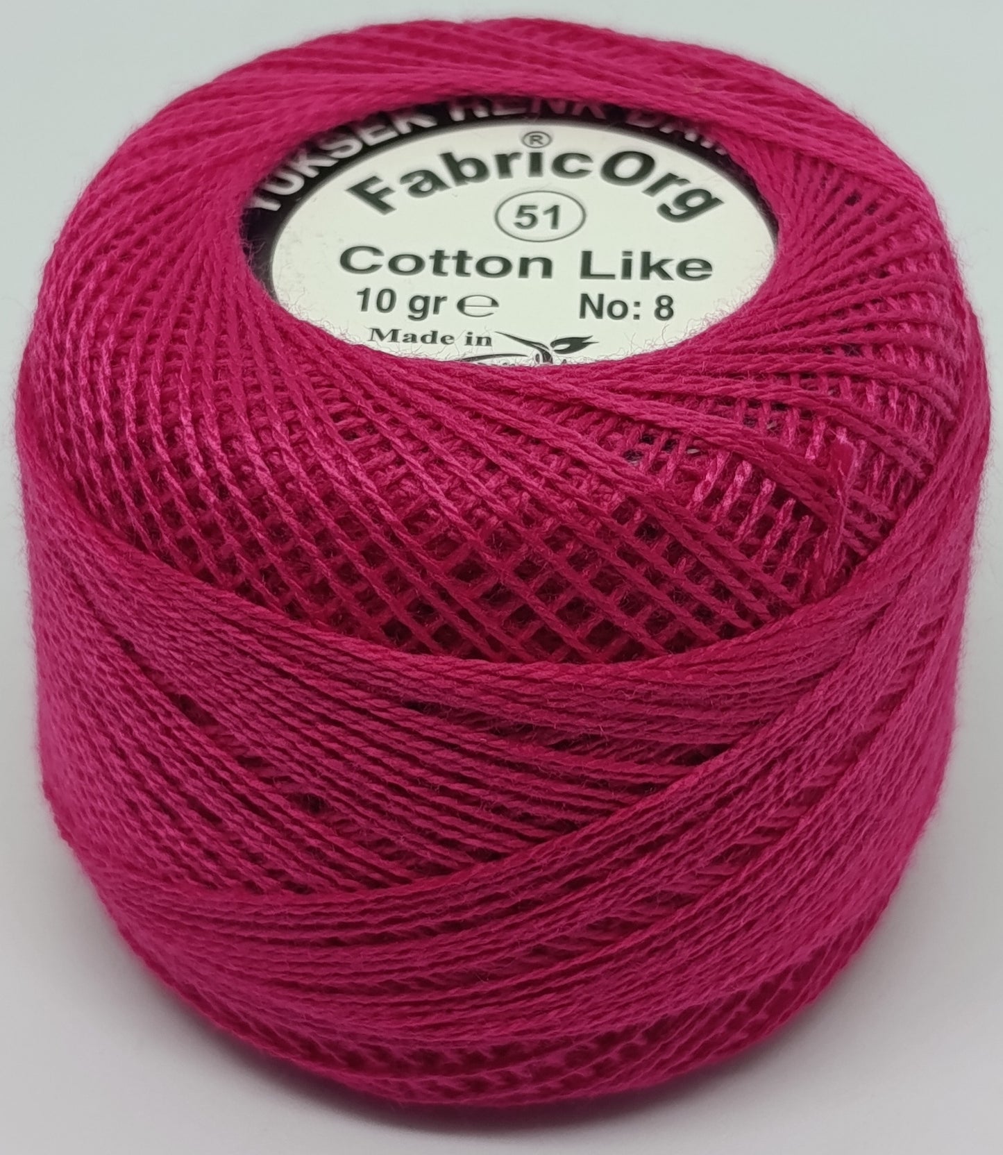 Fabricorg Cotton Like Etamin-kanaviçe Iplik (10 GR-NO8 İP)