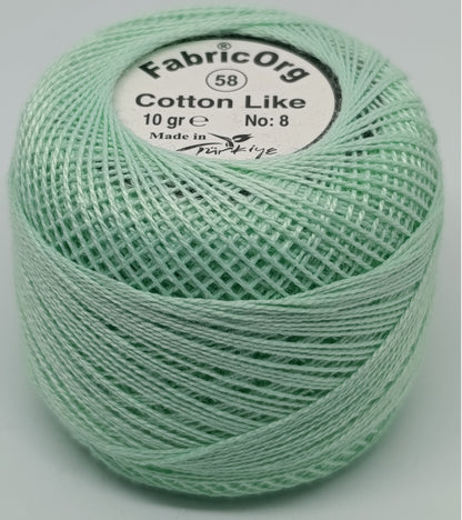 Fabricorg Cotton Like Etamin-kanaviçe Iplik (10 GR-NO8 İP)