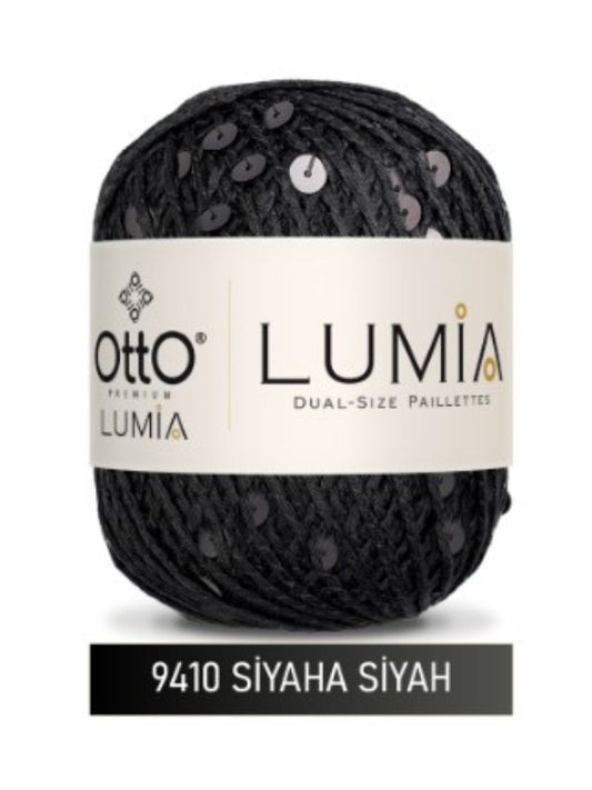 Otto Lumia Çift Boy Pullu 50gr 90m - %85Pamuk %15Pul Payetli İp