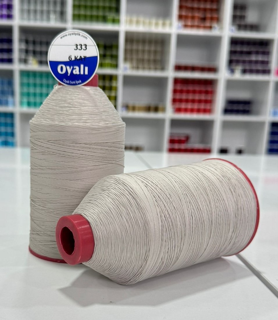 OYALI Dantel İpliği 200gr 6 kat Suni İpek (Tek Makara Gönderilecektir)