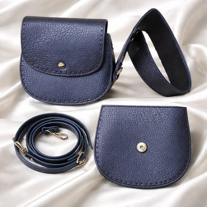 Deri Çanta Kiti Stella Mini Bag Set 5 Renk