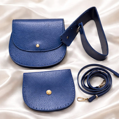 Deri Çanta Kiti Stella Mini Bag Set 5 Renk