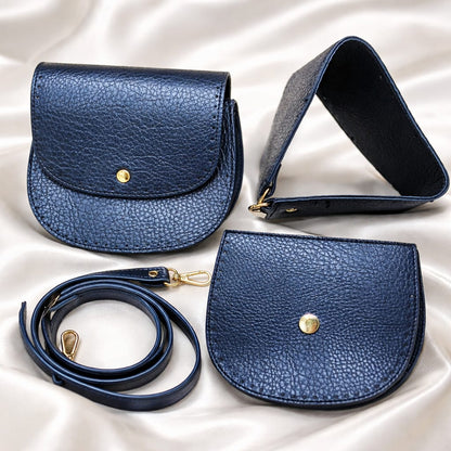 Deri Çanta Kiti Stella Mini Bag Set 5 Renk