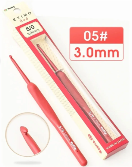 TULİP Red Yumuşak Saplı 3.00mm Tığ
